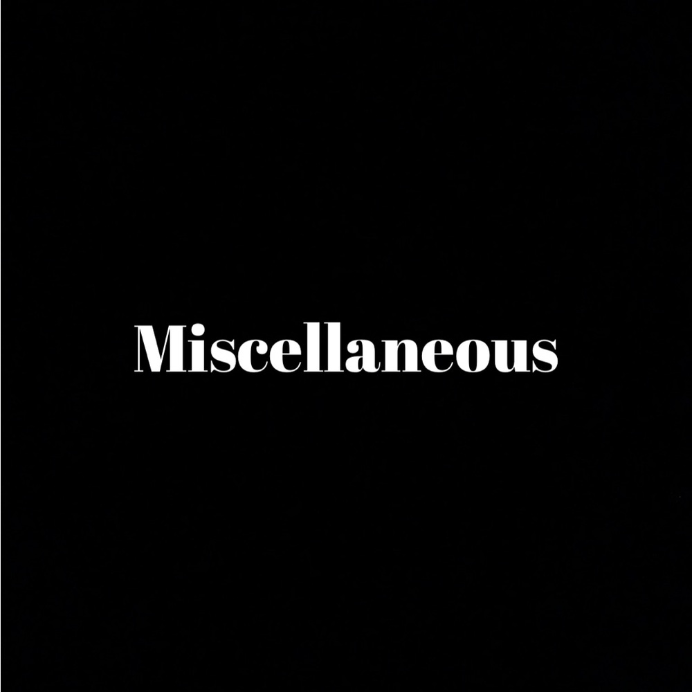 Miscellaneous Product